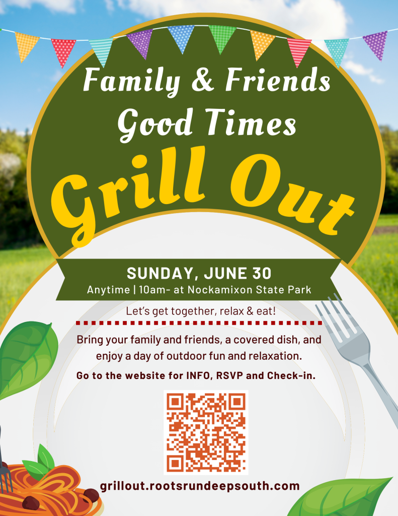Family & Friends Good Times Grill Out at Nockamixon State Park on June 30